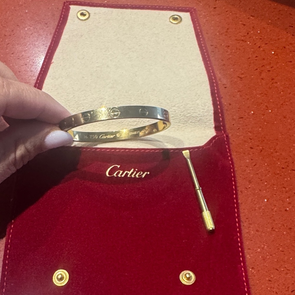 Cartier Yellow Gold Love Bangle